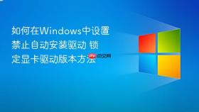 如何在Windows中设置禁止自动安装驱动 锁定显卡驱动版本方法