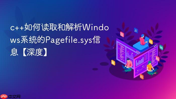 c++如何读取和解析windows系统的pagefile.sys信息【深度】