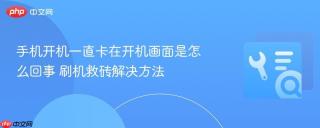 手机开机一直卡在开机画面是怎么回事 刷机救砖解决方法