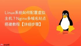 Linux系统如何配置虚拟主机？Nginx多域名站点搭建教程【详细步骤】