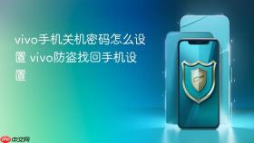 vivo手机关机密码怎么设置 vivo防盗找回手机设置