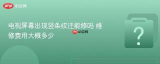 电视屏幕出现竖条纹还能修吗 维修费用大概多少