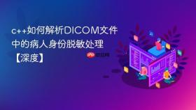 c++如何解析DICOM文件中的病人身份脱敏处理【深度】