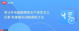 笔记本电脑触摸板关不掉是怎么回事 快捷键关闭触摸板方法
