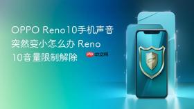 OPPO Reno10手机声音突然变小怎么办 Reno10音量限制解除