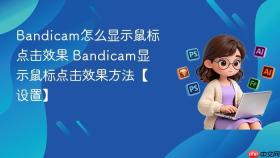 bandicam怎么显示鼠标点击效果 bandicam显示鼠标点击效果方法【设置】
