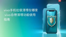 vivo手机垃圾清理在哪里 vivo自带清理功能使用指南