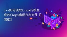 c++如何读取linux内核生成的oops错误日志文件【深度】