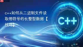 c++如何从二进制文件读取带符号的长整型数据【技巧】