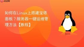 如何在linux上搭建宝塔面板?服务器一键运维管理方法【教程】