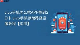 vivo手机怎么把app移到sd卡 vivo手机存储路径设置教程【实用】
