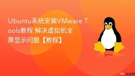 Ubuntu系统安装VMware Tools教程 解决虚拟机全屏显示问题【教程】
