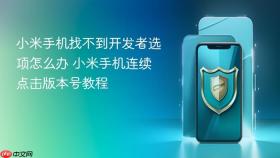 小米手机找不到开发者选项怎么办 小米手机连续点击版本号教程