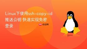 Linux下使用ssh-copy-id推送公钥 快速实现免密登录