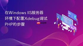 在windows iis服务器环境下配置xdebug调试php的步骤