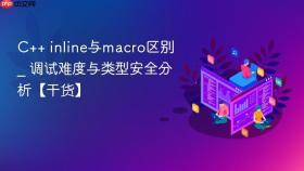 c++ inline与macro区别 _ 调试难度与类型安全分析【干货】