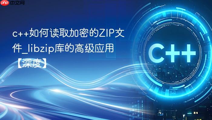 c++如何读取加密的zip文件_libzip库的高级应用【深度】