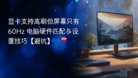 显卡支持高刷但屏幕只有60Hz 电脑硬件匹配与设置技巧【避坑】