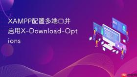XAMPP配置多端口并启用X-Download-Options