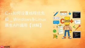 c++如何设置线程优先级 _ windows与linux原生api调用【详解】