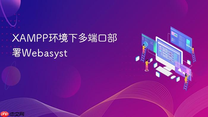xampp环境下多端口部署webasyst
