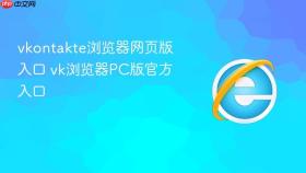 vkontakte浏览器网页版入口 vk浏览器pc版官方入口