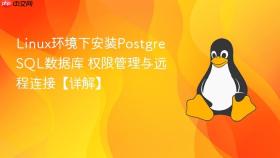 linux环境下安装postgresql数据库 权限管理与远程连接【详解】