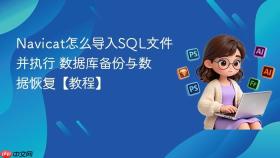 Navicat怎么导入SQL文件并执行 数据库备份与数据恢复【教程】