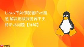 linux下如何配置ipv6隧道 解决旧版服务器不支持ipv6问题【详解】