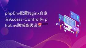 phpenv配置nginx自定义access-control头 phpenv跨域高级设置