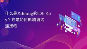 什么是xdebug的ide key？它是如何影响调试连接的