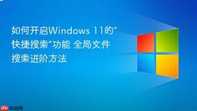 如何开启Windows 11的“快捷搜索”功能 全局文件搜索进阶方法