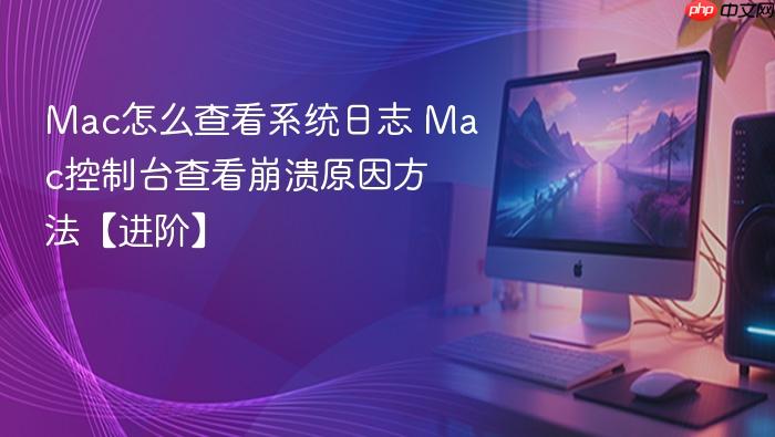 mac怎么查看系统日志 mac控制台查看崩溃原因方法【进阶】