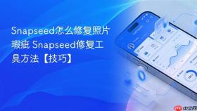 Snapseed怎么修复照片瑕疵 Snapseed修复工具方法【技巧】