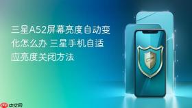 三星A52屏幕亮度自动变化怎么办 三星手机自适应亮度关闭方法