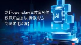 龙虾openclaw支付宝ai付权限开启方法 摄像头访问设置【步骤】