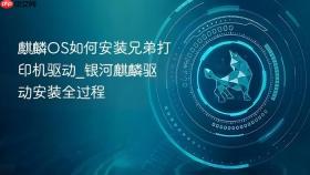 麒麟os如何安装兄弟打印机驱动_银河麒麟驱动安装全过程