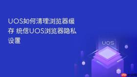 uos如何清理浏览器缓存 统信uos浏览器隐私设置