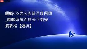 麒麟os怎么安装百度网盘_麒麟系统百度云下载安装教程【避坑】