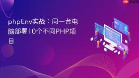 phpenv实战:同一台电脑部署10个不同php项目