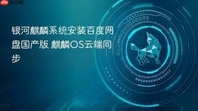 银河麒麟系统安装百度网盘国产版 麒麟os云端同步