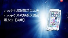 vivo手机按键震动怎么关 vivo手机系统触感反馈设置方法【实用】