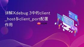 详解xdebug 3中的client_host与client_port配置作用