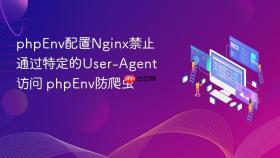 phpenv配置nginx禁止通过特定的user-agent访问 phpenv防爬虫