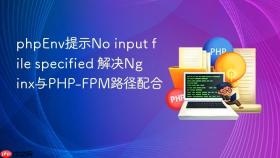 phpenv提示no input file specified 解决nginx与php-fpm路径配合