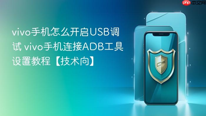 vivo手机怎么开启usb调试 vivo手机连接adb工具设置教程【技术向】