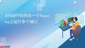 xampp如何在一个apache上运行多个端口