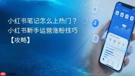 小红书笔记怎么上热门?小红书新手运营涨粉技巧【攻略】