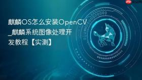 麒麟os怎么安装opencv_麒麟系统图像处理开发教程【实测】