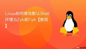 Linux如何修改默认Shell环境为Zsh或Fish【教程】